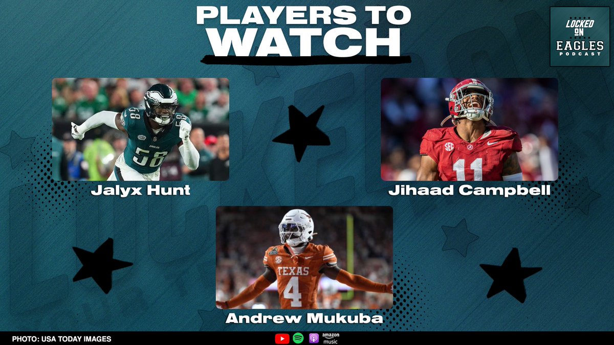 DiBiaseLOE's tweet image. If the #Eagles want to remain the dominant, complete, top to bottom star-filled defense of 2024 in 2025.....these 3 are going to be crucial