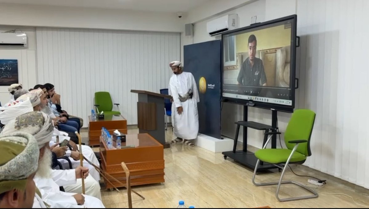 mohammedhaniya's tweet image. تشرفت اليوم بكلمة خاصة من قطاع غزة في حفل ختام مسابقة "رواية حول السنوار" في مقر قناة الاستقامة في الموالح الجنوبية بسلطنة عُمان.
تحدثت فيها عمّا عايشناه من حياة الرجل في قطاع غزة.