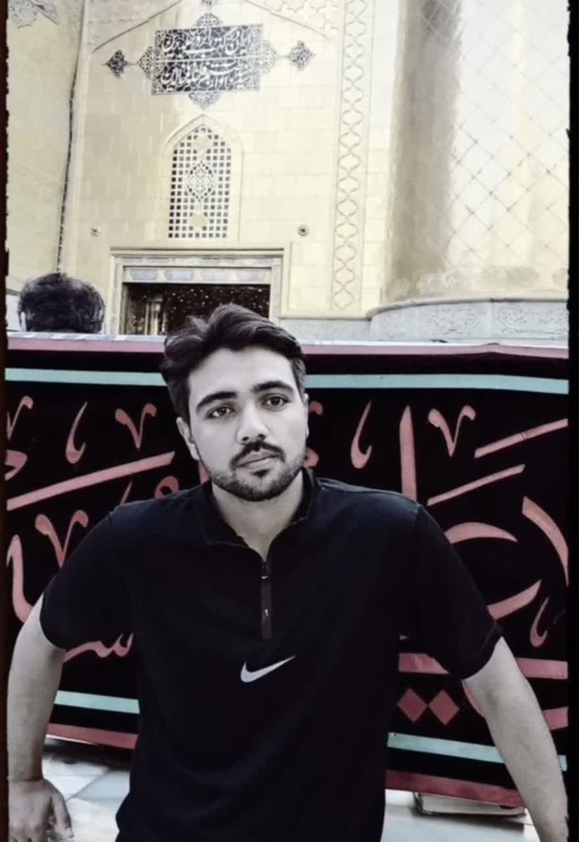 ameh_aydin's tweet image. «دلش با اهل بیت گره خورده بود…
مسافر کربلا شد، ولی…
مقصدش بهشت بود.»
شادی روح شهدا صلوات