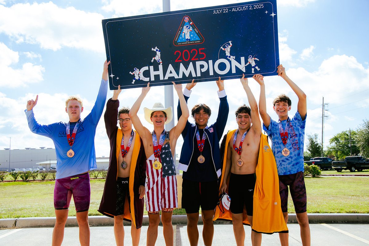 HCHSA's tweet image. Houston Welcomes Over 16,000 Athletes for the 2025 AAU Junior Olympic Games! 🏅
From July 22 to August 2, the nation's largest youth multi-sport event returns to Houston. Athletes ages 4–18 from across the country will compete in more than 12 sports all fighting for GOLD.
🔗…