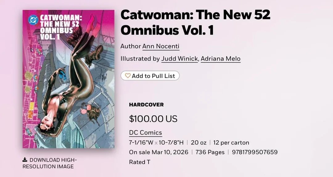 New DC Omnibuses