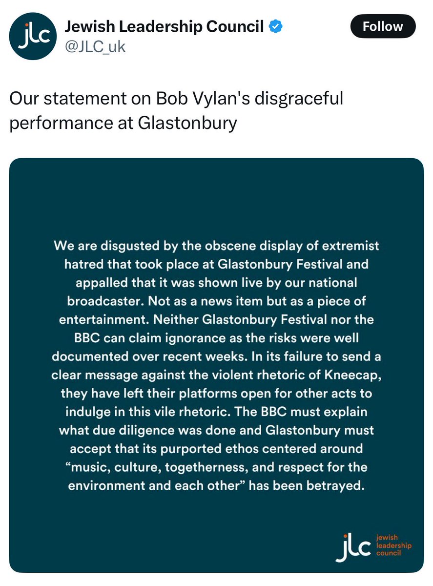 LeftMosaic's tweet image. Well everyone with an ounce of humanity is disgusted with @JLC_uk, @CST_UK and @BoardofDeputies because you are all supporting the genocide of millions of people by your disgusting bloodthirsty regime. You are dusgusting.