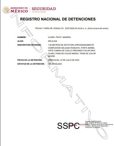 JLMNoticias's tweet image. Ha sido detenido en Guadalajara, Jalisco, Ulises Pinto, alias “el Mamado”.
Es, para el Gobierno de México, como uno de los principales generadores de violencia en Tabasco y cabecilla (segundo al mando ) del grupo delictivo conocido como “La Barredora”, grupo que operaba gracias…