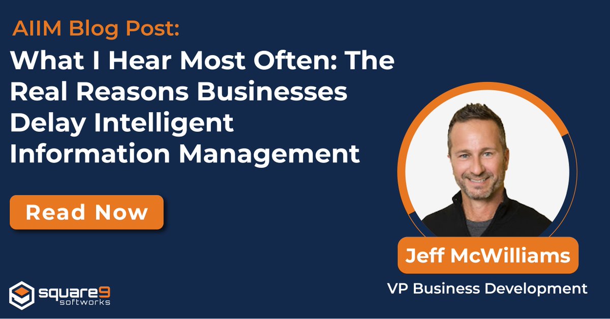 S9Softworks's tweet image. Stop procrastinating success.

Worried about implementing Intelligent Information Management? You’re not alone—but most delays are based on fear, not facts.

Discover 5 common IIM myths and how to move past them: hubs.ly/Q03yFvs00

#AIAutomation #SmartCapture #InquireAI