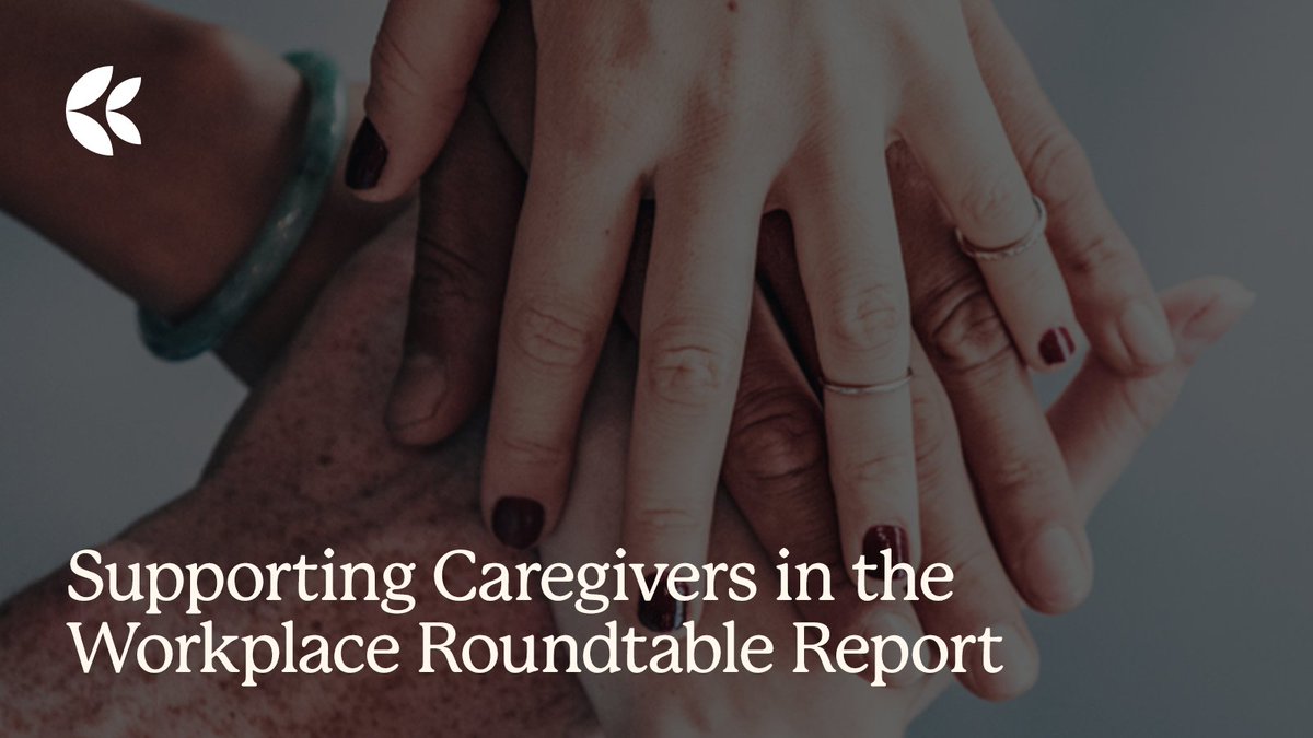 CdnCaregiving's tweet image. 62% of caregivers remain in workforce = 6.1M employees. Our report showcases how companies like @CityofVancouver and @SEHealth support their working caregivers. bit.ly/3Z0pe4Q
#WorkingCaregivers #EmployeeSupport