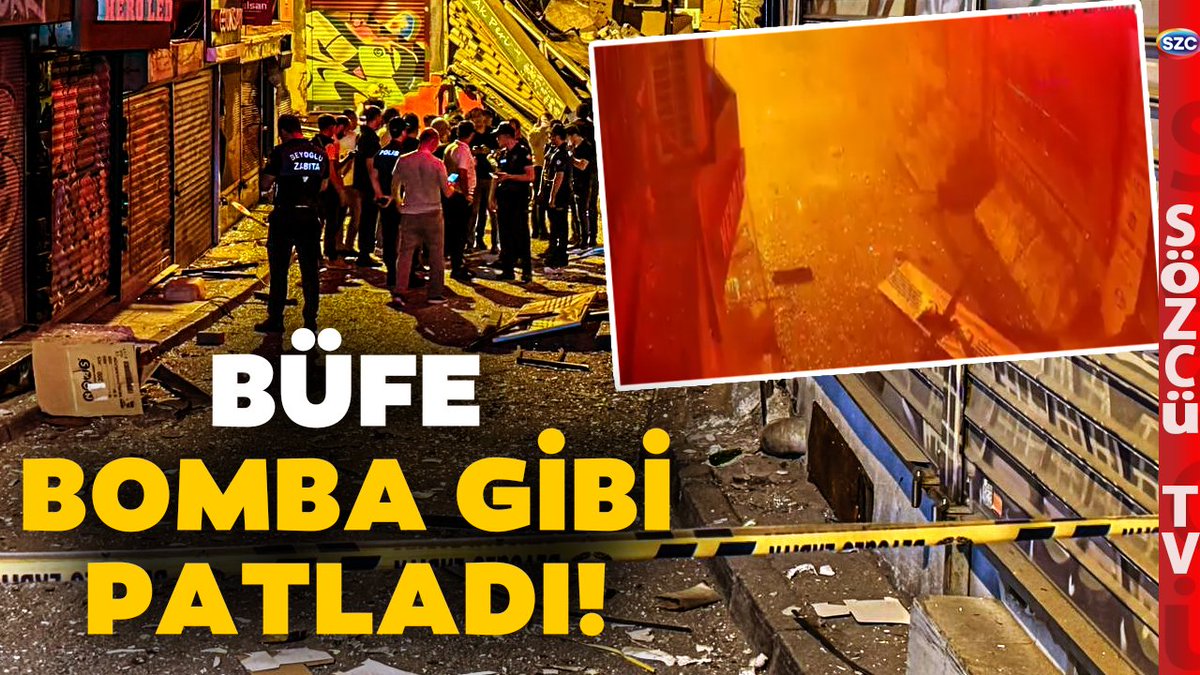 szctelevizyonu's tweet image. Beyoğlu'ndaki Büfe Bomba Gibi Patladı! Ortalık Savaş Alanına Döndü! İşte O Anlar! @gulsahince
youtu.be/xpL95qPTh-M