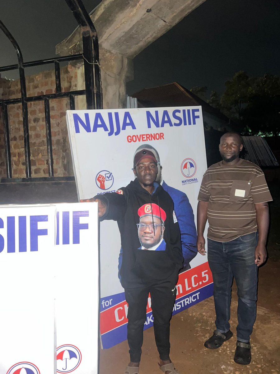 MusiimeAbdu1's tweet photo. Night shift tuba tufulumye…
If you know you stay in any part of Wakiso, you are an eligible voter..
Name: @NajjaNasiif 
Position : Chairman LCV (Governor)
Mutulabila nga dala✊️ https://t.co/g9QhbMtRu5