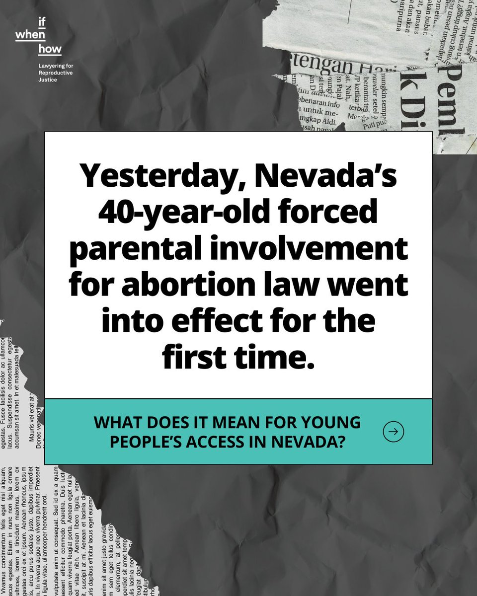 If/When/How: Lawyering for Reproductive Justice tweet media