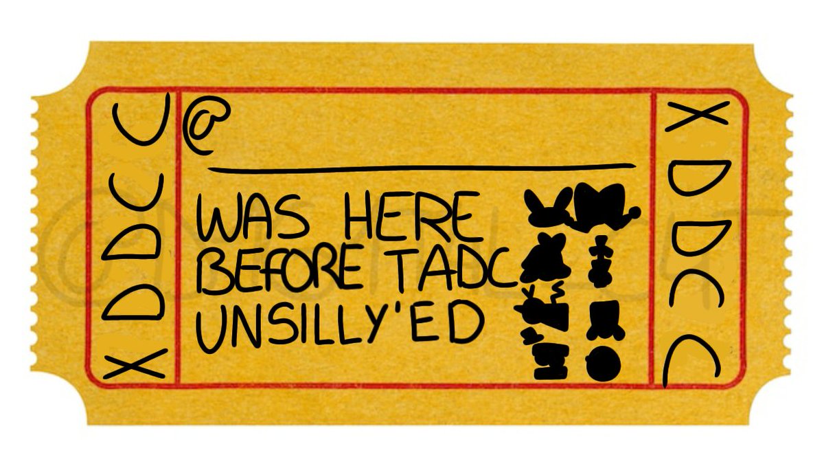 claim ur ticket tadctwt (  °w°) b