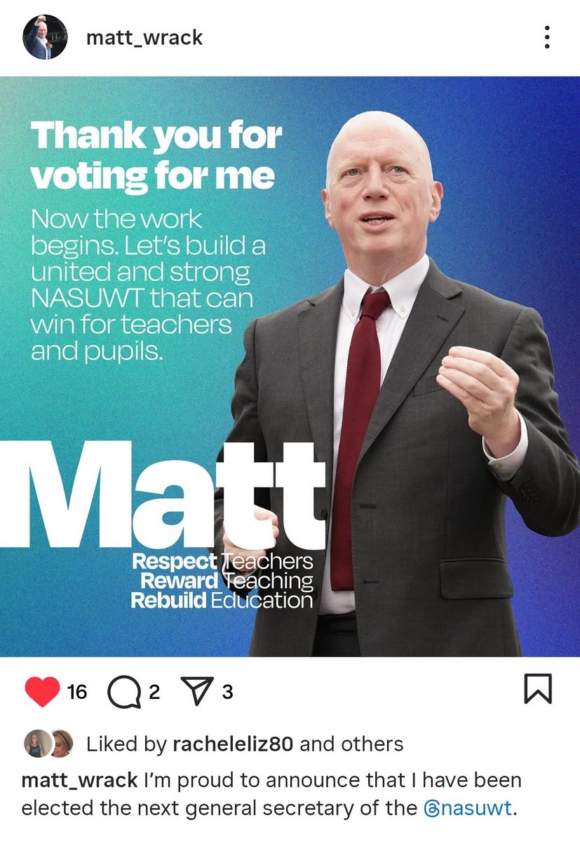 Congratulations <a href="/MattWrack/">Matt Wrack</a>