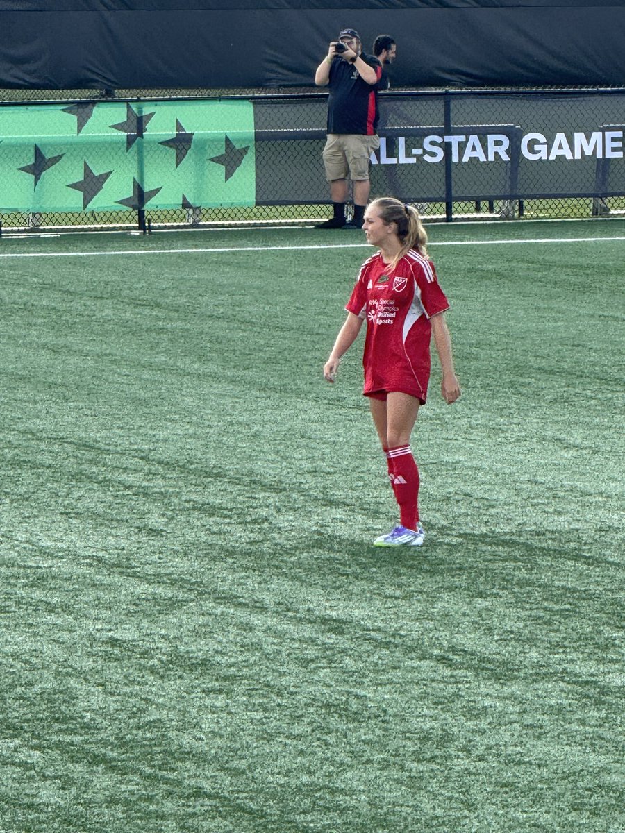 Harper Gibson (@harper_gibson4) on Twitter photo Thank you to the All Star coaches who voted for me to receive the Spirit Of Fair Play Sportsmanship award at MLS All Star Week. I had the best time representing Nashville ❤️⚽️❤️
#MLSAllStar
#playunifiedMLS
#soccerforall
<a href="/TSCECNL/">Tennessee Soccer Club ECNL</a>
<a href="/MLSWORKS/">MLSWORKS</a>
<a href="/MLS/">Major League Soccer</a>
<a href="/SpecialOlympics/">Special Olympics</a>
<a href="/NashvilleSC/">Nashville SC</a> Thank you to the All Star coaches who voted for me to receive the Spirit Of Fair Play Sportsmanship award at MLS All Star Week. I had the best time representing Nashville ❤️⚽️❤️
#MLSAllStar
#playunifiedMLS
#soccerforall
<a href="/TSCECNL/">Tennessee Soccer Club ECNL</a>
<a href="/MLSWORKS/">MLSWORKS</a>
<a href="/MLS/">Major League Soccer</a>
<a href="/SpecialOlympics/">Special Olympics</a>
<a href="/NashvilleSC/">Nashville SC</a>