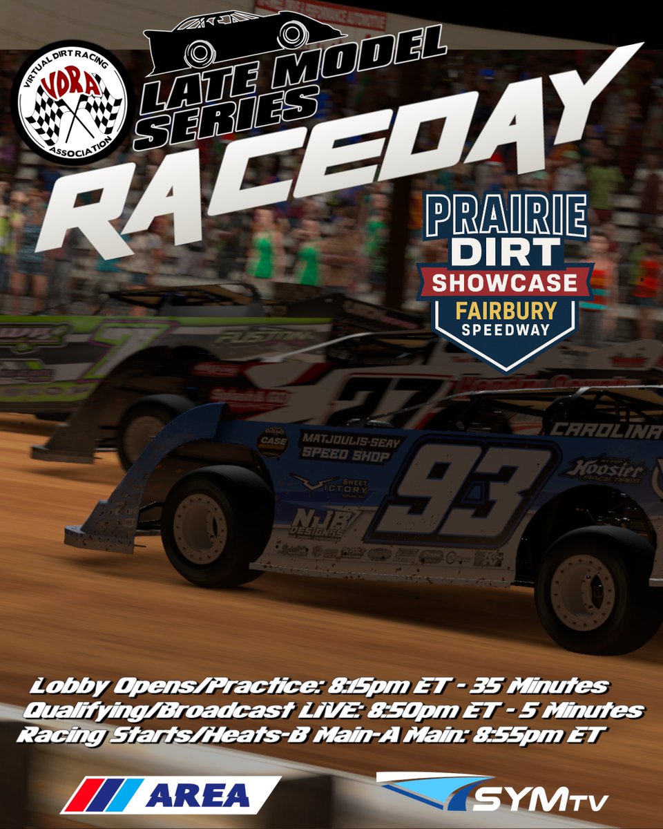 VDRA iRacing tweet media