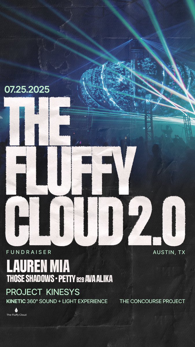 concourseproj's tweet image. ONLY TWO MORE SLEEPS TIL FLUFFY CLOUD 🌩️
The build is underway for @realfluffycloud’s Project Kinesys debut inside the main room!
Tier 2 now sold out! Get tier 3 tickets: concourseproject.com
