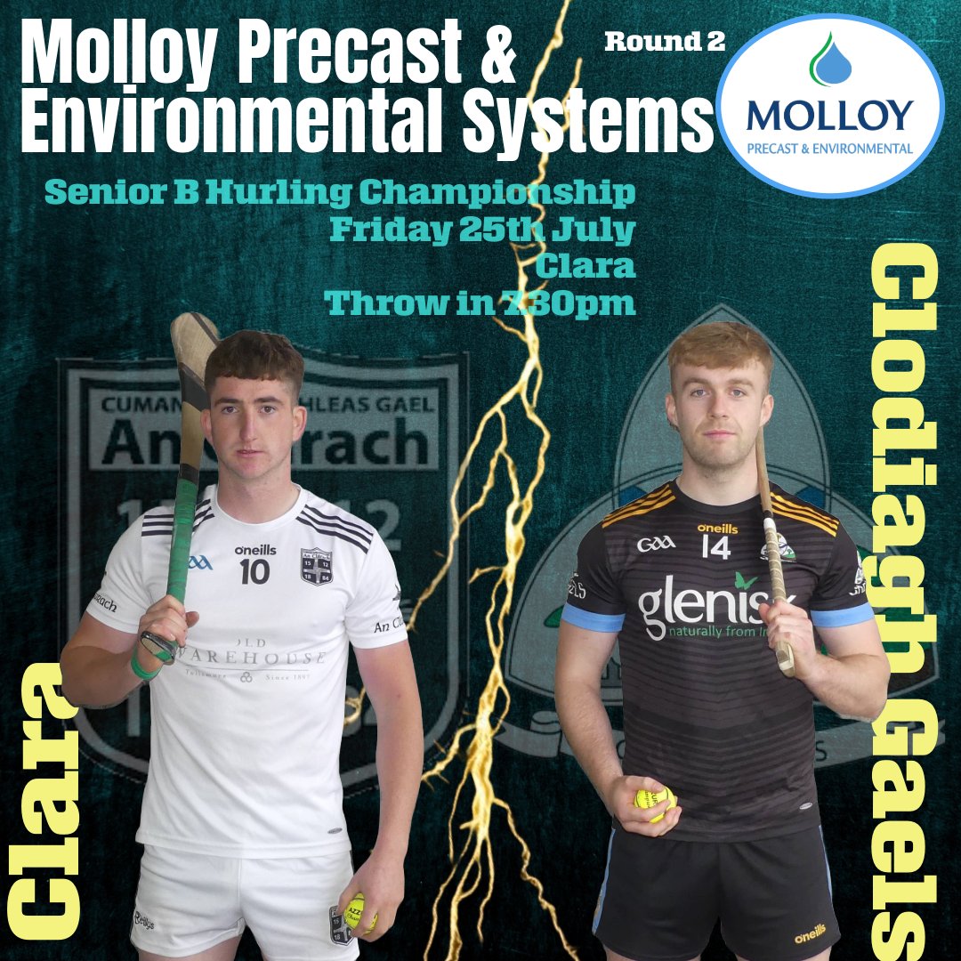 Official Offaly GAA (@offaly_gaa) on Twitter photo ๐๐ค๐ก๐ก๐ค๐ฎ ๐๐ง๐๐๐๐จ๐ฉ & ๐๐ฃ๐ซ๐๐ง๐ค๐ฃ๐ข๐๐ฃ๐ฉ๐๐ก ๐๐ฎ๐จ๐ฉ๐๐ข๐จ ๐๐๐ฃ๐๐ค๐ง ๐ฝ ๐๐ช๐ง๐ก๐๐ฃ๐ ๐พ๐๐๐ข๐ฅ๐๐ค๐ฃ๐จ๐๐๐ฅ. ๐๐ โท
<a href="/Clara_gaa_club/">Clara Gaa Club</a> v <a href="/ClodiaghGaels/">Clodiagh Gaels Gaa Club</a>
Click here to purchase tickets:
offaly.gaa.ie/offaly-gaa-cluโฆ
๐๐ก๐ข๐ฌ ๐ข๐ฌ ๐๐ง ๐๐ฅ๐ฅ-๐ญ๐ข๐๐ค๐๐ญ ๐๐ค๐ก๐ก๐ค๐ฎ ๐๐ง๐๐๐๐จ๐ฉ & ๐๐ฃ๐ซ๐๐ง๐ค๐ฃ๐ข๐๐ฃ๐ฉ๐๐ก ๐๐ฎ๐จ๐ฉ๐๐ข๐จ ๐๐๐ฃ๐๐ค๐ง ๐ฝ ๐๐ช๐ง๐ก๐๐ฃ๐ ๐พ๐๐๐ข๐ฅ๐๐ค๐ฃ๐จ๐๐๐ฅ. ๐๐ โท
<a href="/Clara_gaa_club/">Clara Gaa Club</a> v <a href="/ClodiaghGaels/">Clodiagh Gaels Gaa Club</a>
Click here to purchase tickets:
offaly.gaa.ie/offaly-gaa-cluโฆ
๐๐ก๐ข๐ฌ ๐ข๐ฌ ๐๐ง ๐๐ฅ๐ฅ-๐ญ๐ข๐๐ค๐๐ญ