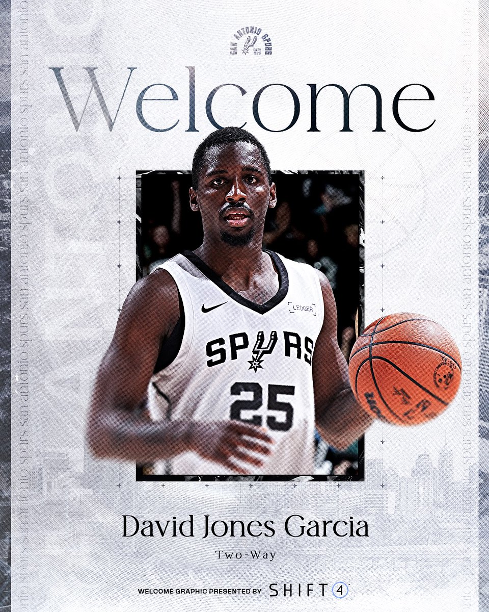 NBA Latam (@nbalatam) on Twitter photo ¡ATENCIÓN RD! ¡ES OFICIAL! 🇩🇴🔥
David Jones García es nuevo jugador de los San Antonio Spurs 😍
vía <a href="/spurs/">San Antonio Spurs</a> ¡ATENCIÓN RD! ¡ES OFICIAL! 🇩🇴🔥
David Jones García es nuevo jugador de los San Antonio Spurs 😍
vía <a href="/spurs/">San Antonio Spurs</a>