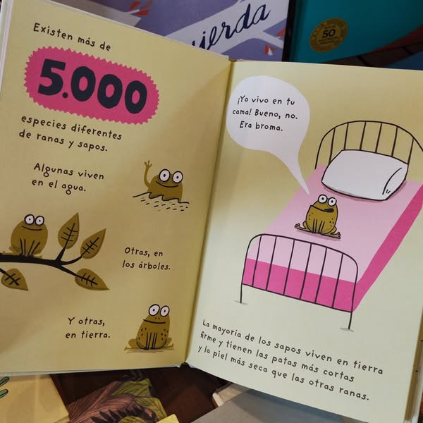 𝗘𝗹 𝘀𝗮𝗽𝗼
Elise Gravel | @nubeocho
$445

Visítanos en Esteban Morales 524 entre Zaragoza y Landero y Coss, Centro Histórico del Puerto de Veracruz.
Lunes a sábado, de 10 a 22 h
WhatsApp librería 2291617437
#LibreríaMarAdentro #Veracruz #Libros #Cafe #PuertoDeVeracruz
