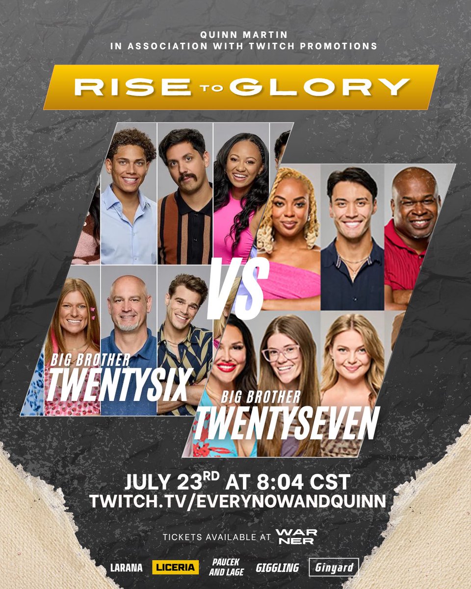 EveryNowAndQuin's tweet image. *FIXED* ITS FIGHT NIGHT ON TWITCH!!
JOIN ME AT 8:04 CST TO PUT TOGETHER THE #BB26 vs #BB27 card
Twitch.TV/EveryNowAndQui…
