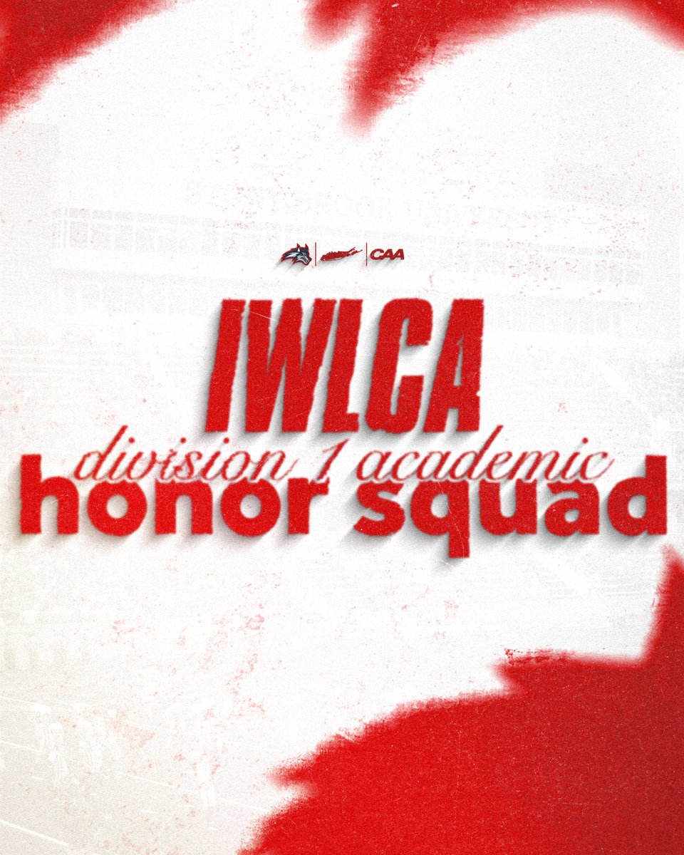 StonyBrookWLAX's tweet image. Whole squad made up of STUDENT-athletes 🤓 

🌊 🐺 x #NCAALAX x @IWLCA