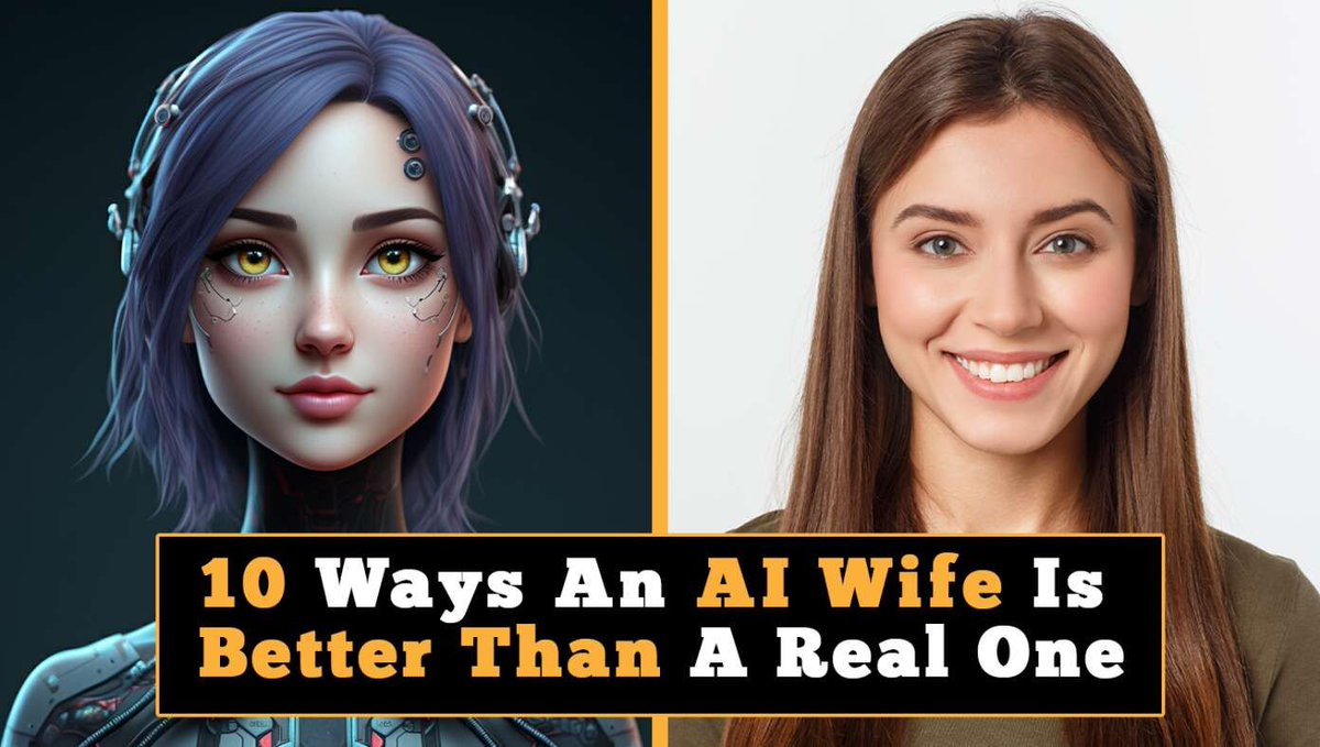 TheBabylonBee's tweet image. 10 Ways An AI Wife Is Better Than A Real One buff.ly/uEmkrRD