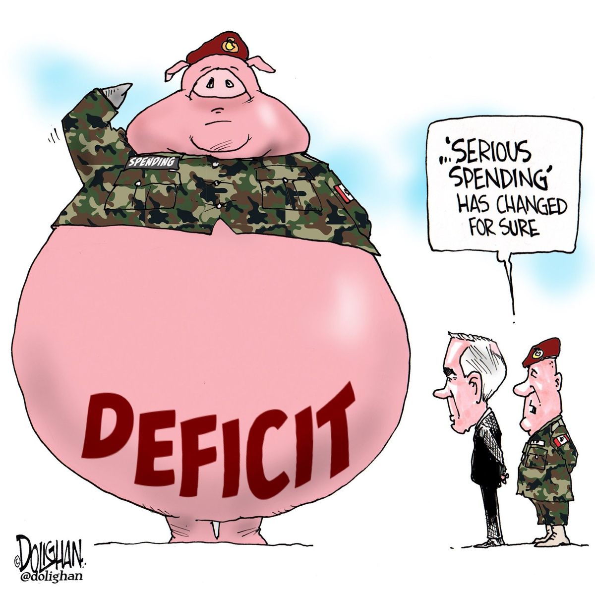 TheTorontoSun's tweet image. Tim Dolighan cartoon, July 24, 2025 torontosun.com/opinion/cartoo…