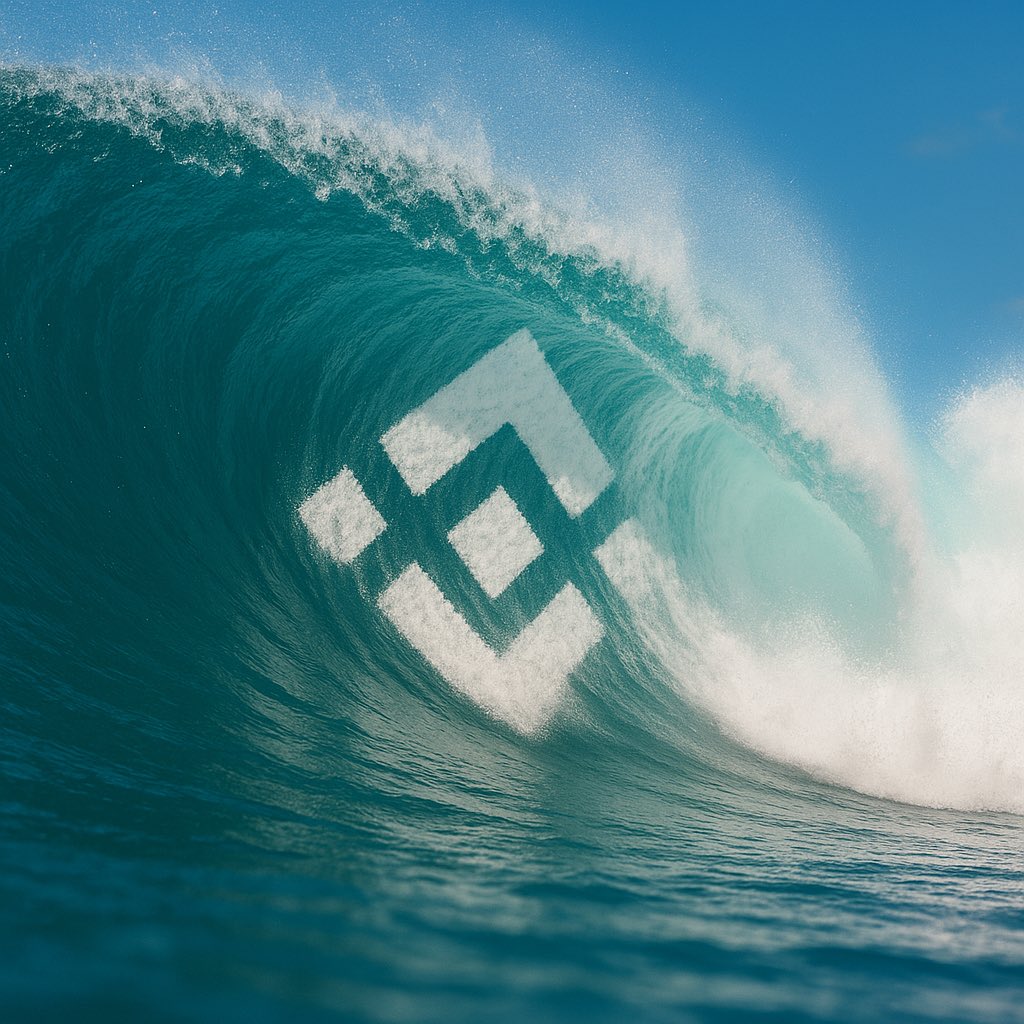 Some waves can’t be stopped. #BNB