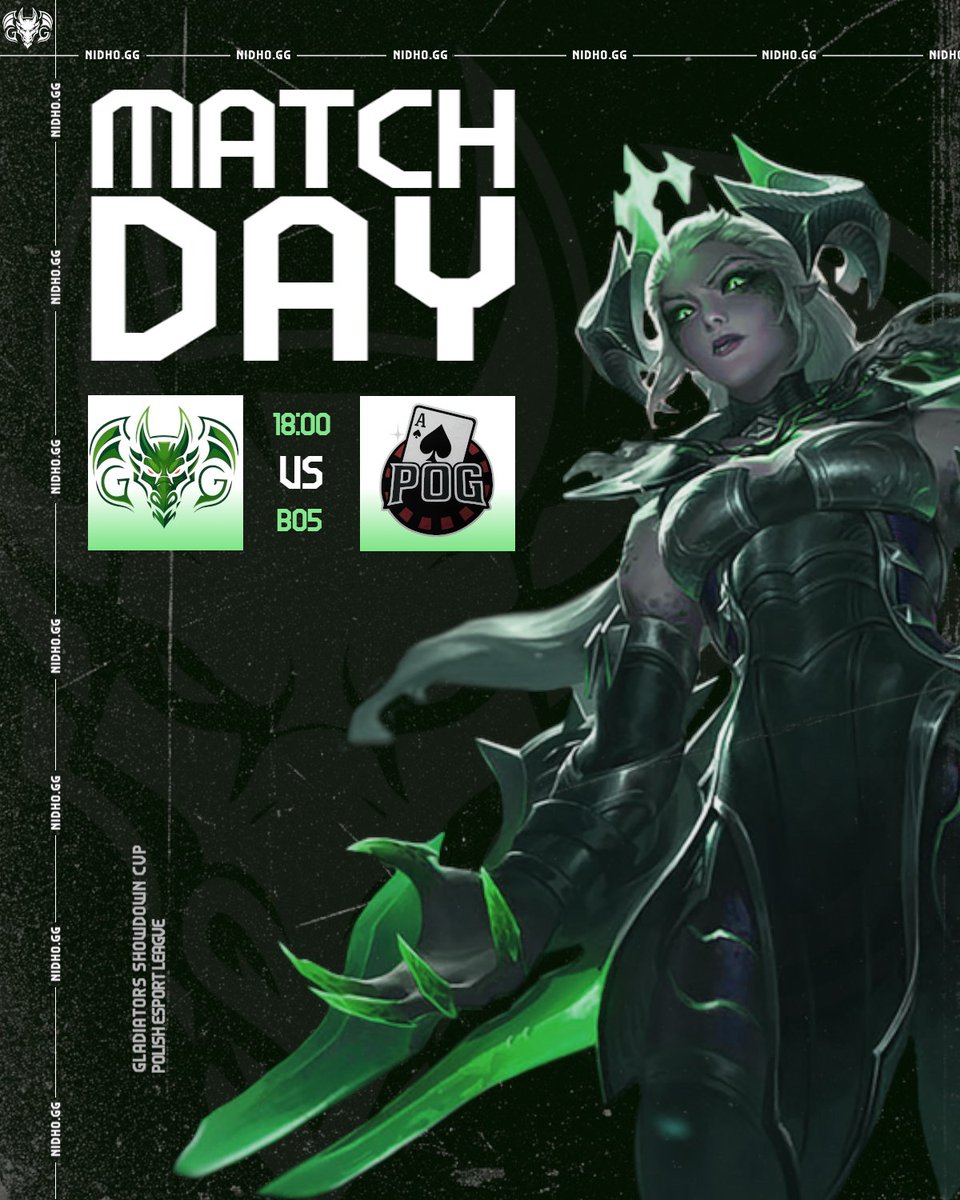 NIDHO.GG (@nidhoggesports) on Twitter photo Już dziś! Zmierzymy się z <a href="/PackofGamblers/">Pack of Gamblers</a> w finałowym spotkaniu <a href="/GS_tournaments/">Gladiators Showdown League</a>.
Przeciwko POG'om rozpoczęliśmy swoją drogę do finałów turnieju pewnym zwycięstwem 2-0. Damy z siebie wszystko, aby pokazać że to my zasługujemy na miano zwycięzców GSC.
#NIDHOGGDOBOJU #DIHOGGONTOP Już dziś! Zmierzymy się z <a href="/PackofGamblers/">Pack of Gamblers</a> w finałowym spotkaniu <a href="/GS_tournaments/">Gladiators Showdown League</a>.
Przeciwko POG'om rozpoczęliśmy swoją drogę do finałów turnieju pewnym zwycięstwem 2-0. Damy z siebie wszystko, aby pokazać że to my zasługujemy na miano zwycięzców GSC.
#NIDHOGGDOBOJU #DIHOGGONTOP