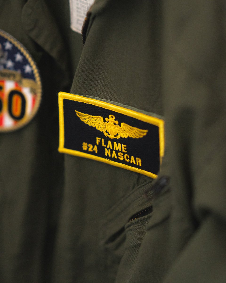 WilliamByron's tweet image. They call me “Flame” 🤣 Pumped to bring @nascar to Naval Base San Diego next season
