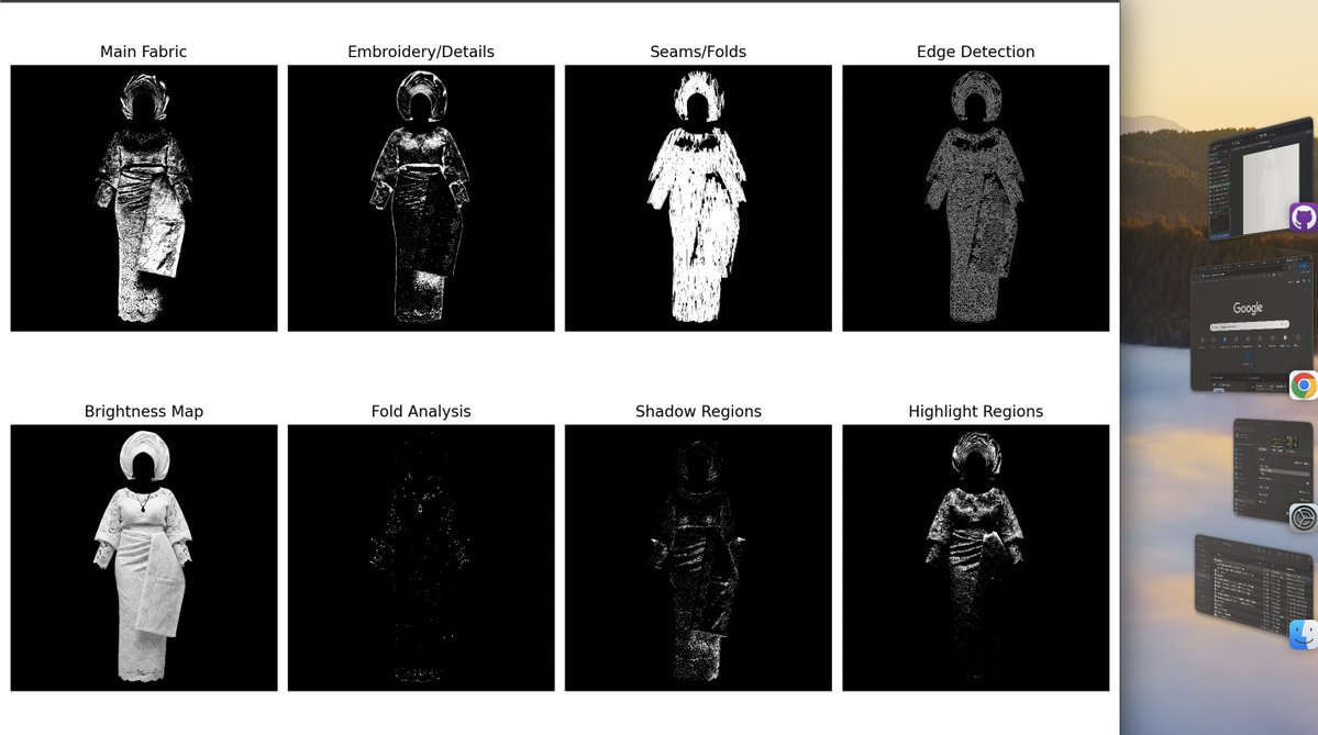 OfficialSamAyo's tweet image. working with african dataset in computer vision is hard, lol
Our intricacies in complex patterned dress and fabric will make an AI engineer say my God!😂.
No wonder the western AI giants never really get our predictions right.
#computervision
#AIengineering
#MachineLearning