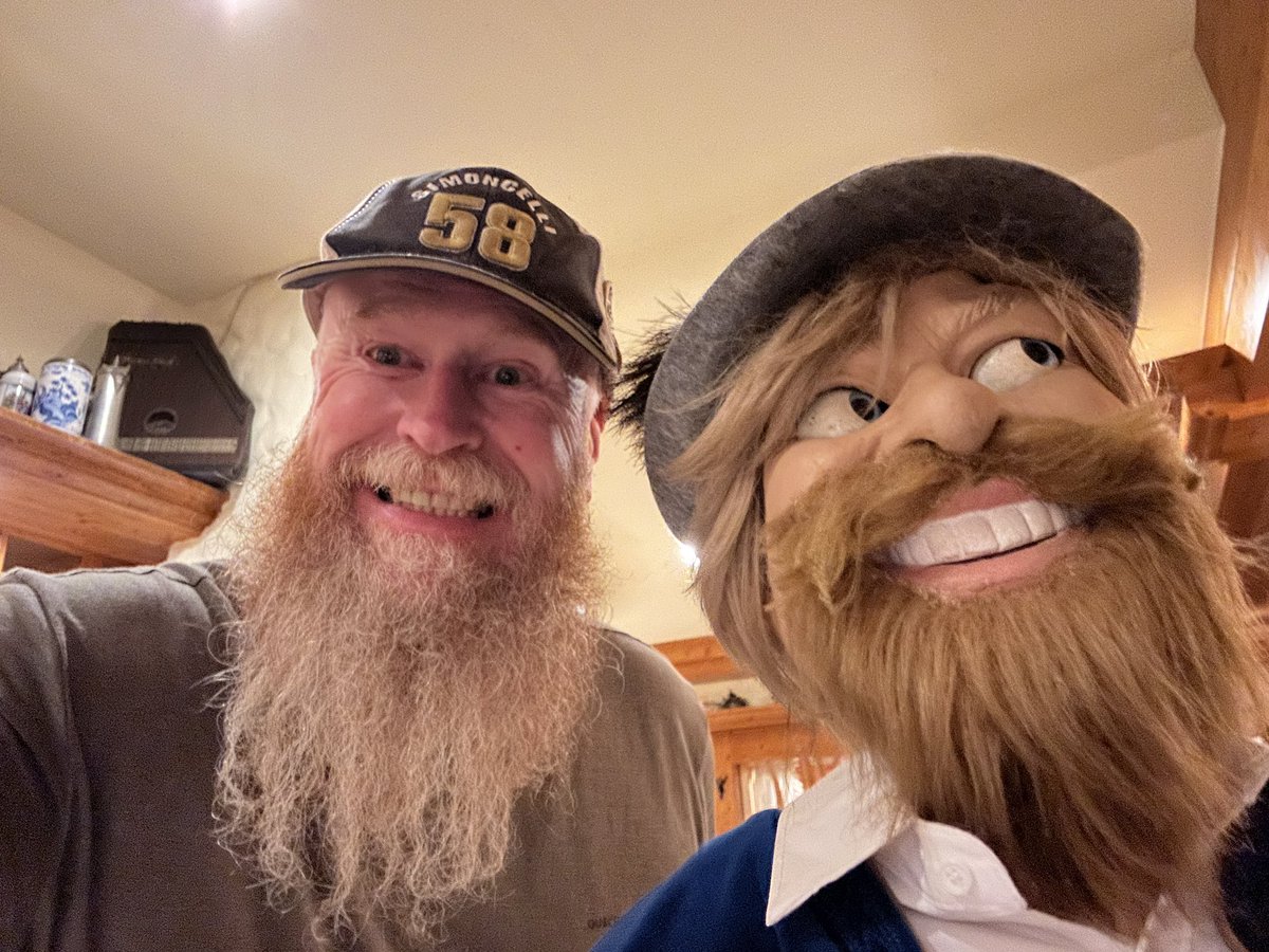 Me and my Bavarian friend.