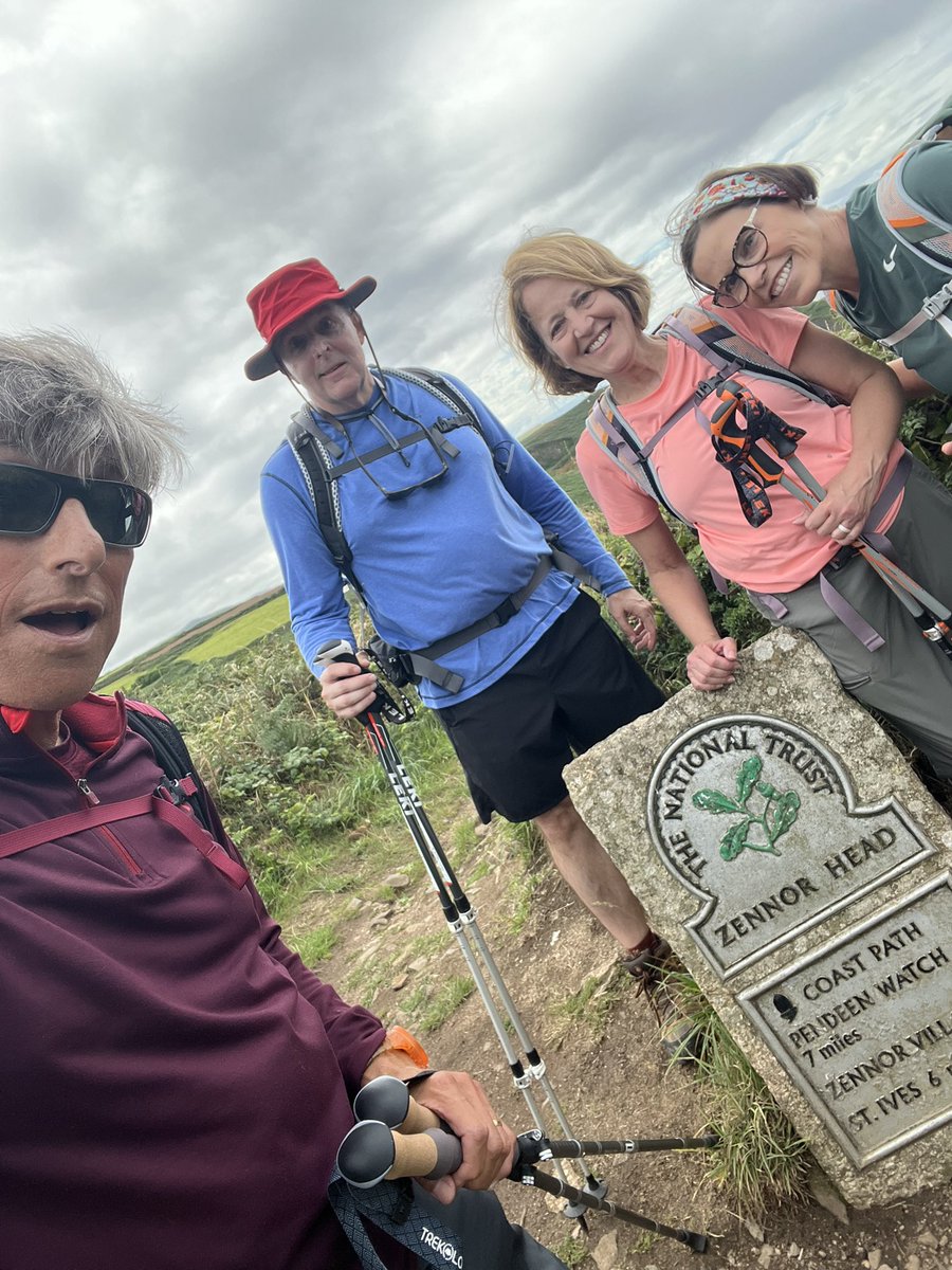 BackInTheBurg's tweet image. Hiking 🥾part of (~42 miles) the #SouthwestCoastPath 🇬🇧from St. Ives to Penzance. A few pics from the first 9+ mile trek. Beyond our expectations 🙏🤯. Stay active my friends…