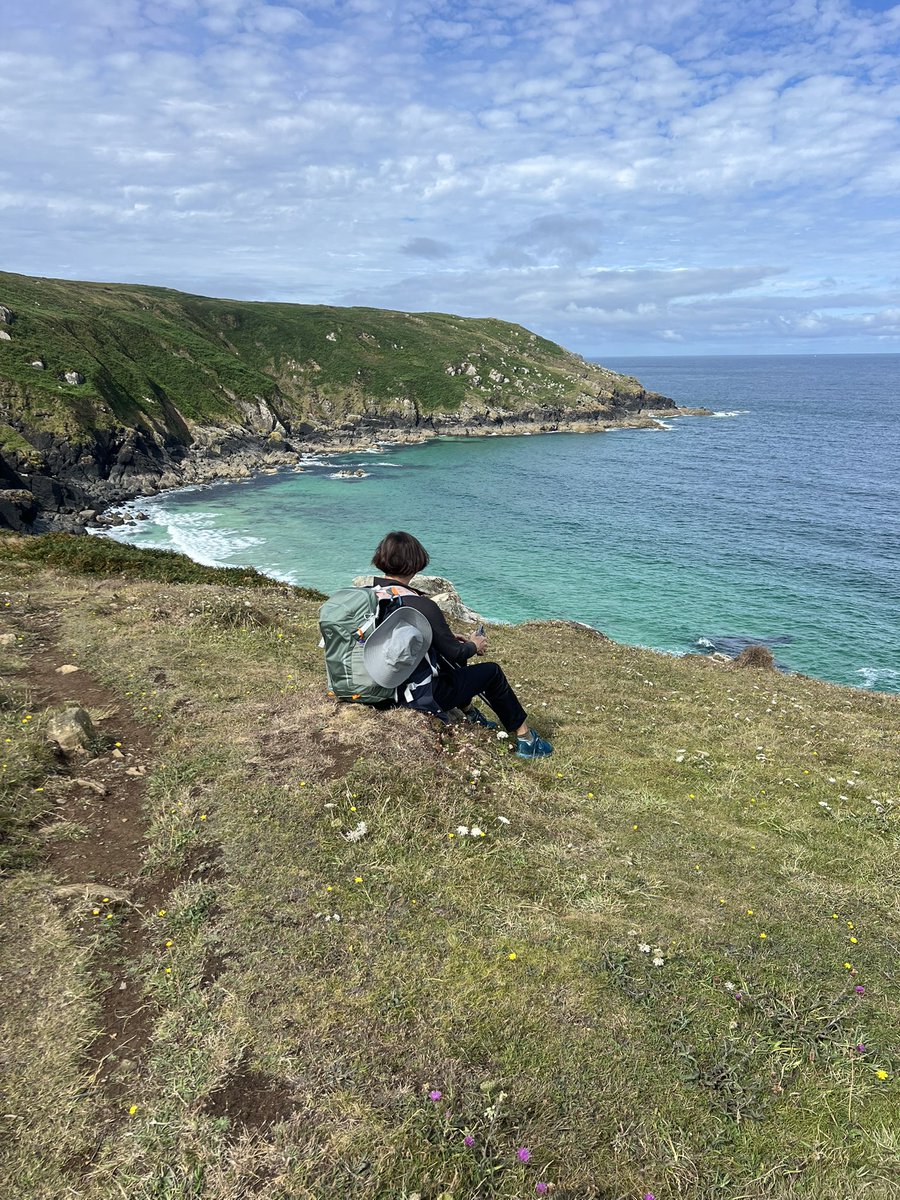 BackInTheBurg's tweet image. Hiking 🥾part of (~42 miles) the #SouthwestCoastPath 🇬🇧from St. Ives to Penzance. A few pics from the first 9+ mile trek. Beyond our expectations 🙏🤯. Stay active my friends…