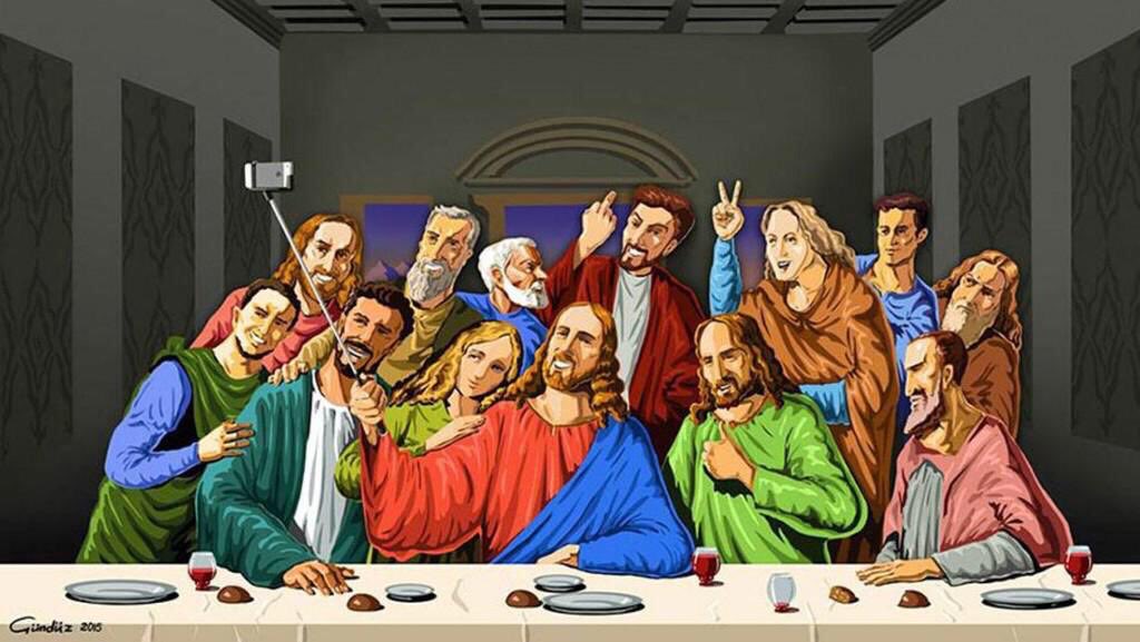 SenoraCatolica's tweet image. ¡SACRILEGIO!
Insinuar que "La Última Cena" fue una imagen hecha con un "selfie stick", grave ofensa al ALTÍSIMO.