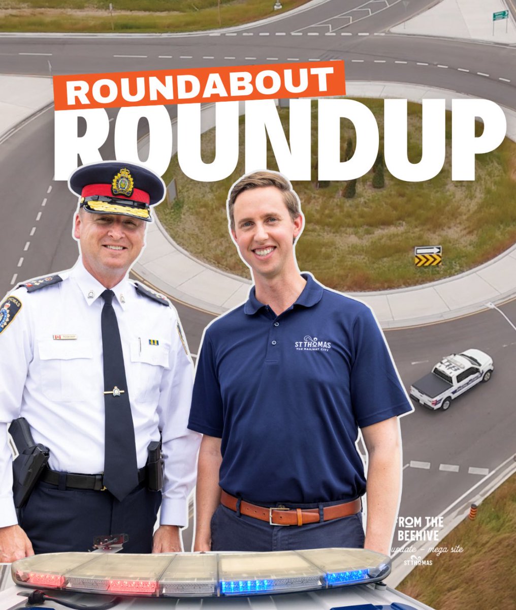 STPSmedia's tweet image. How many times can you go around a roundabout?

Watch this episode of the Bee Hive to find out! 

Chief @Marc_Roskamp Roskamp provides some insight into how to properly manoeuvre through roundabout.

youtu.be/rIFzDixireo

@cityofstthomas 
@StThomasEDC