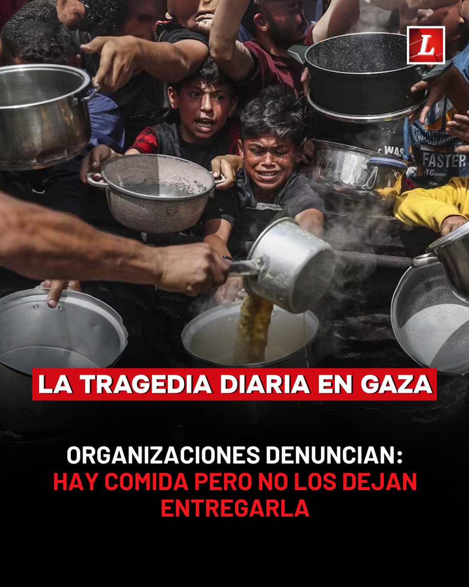 #Internacional | 🍞💔 | ¡Más de 100 organizaciones advierten hambruna masiva en Gaza!
Mientras Israel mantiene bloqueos, incluso los cooperantes hacen fila por comida y arriesgan su vida. La ONU acusa al ejército israelí de matar a más de mil personas que intentaban recoger ayuda