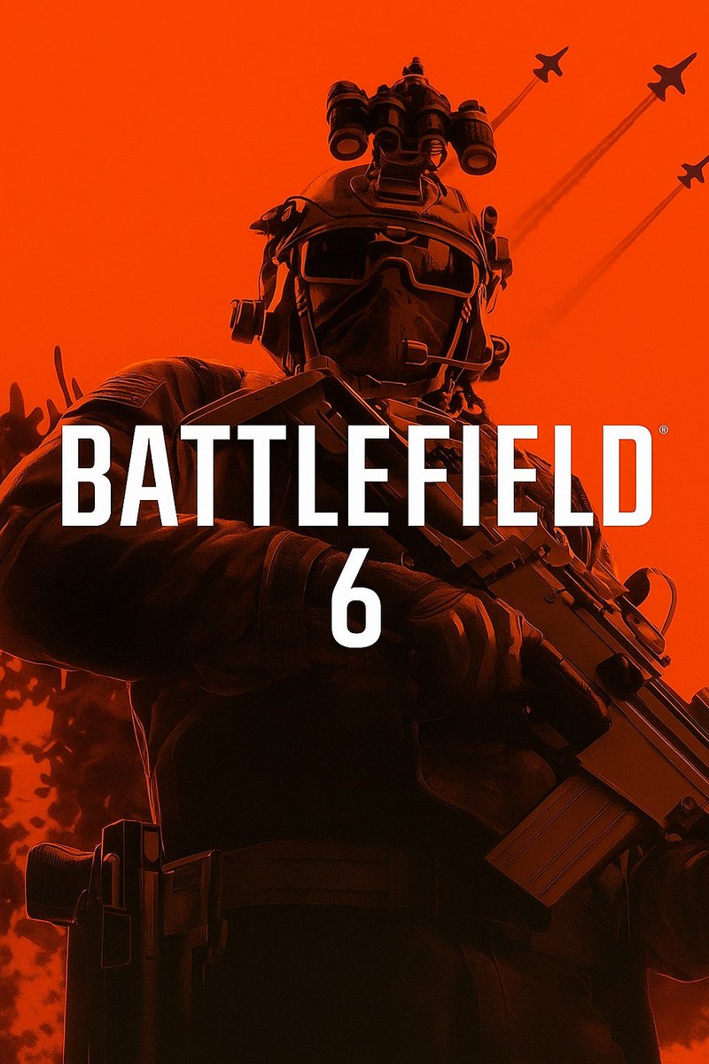 TheLankySoldier's tweet image. This is "apparently" the main box art for Battlefield 6
If this is it, you know what? I dig this.
Pax Armata soldier, red/orange, pure propaganda poster for the faction. It has sauce to it.