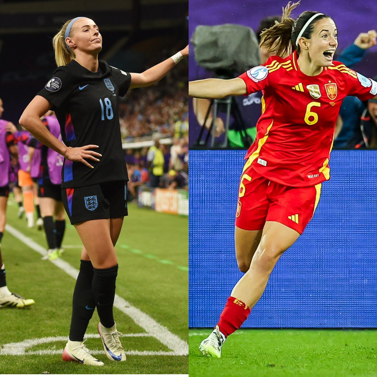 andresNadf's tweet image. ¡TENEMOS FINAAAL DE LA EURO W!! 🏆
¡ESPAÑA 🆚 INGLATERRA!! 🇪🇸🏴
¡LA ROJA ENFRENTARÁ A LAS CAMPEONAS!!
