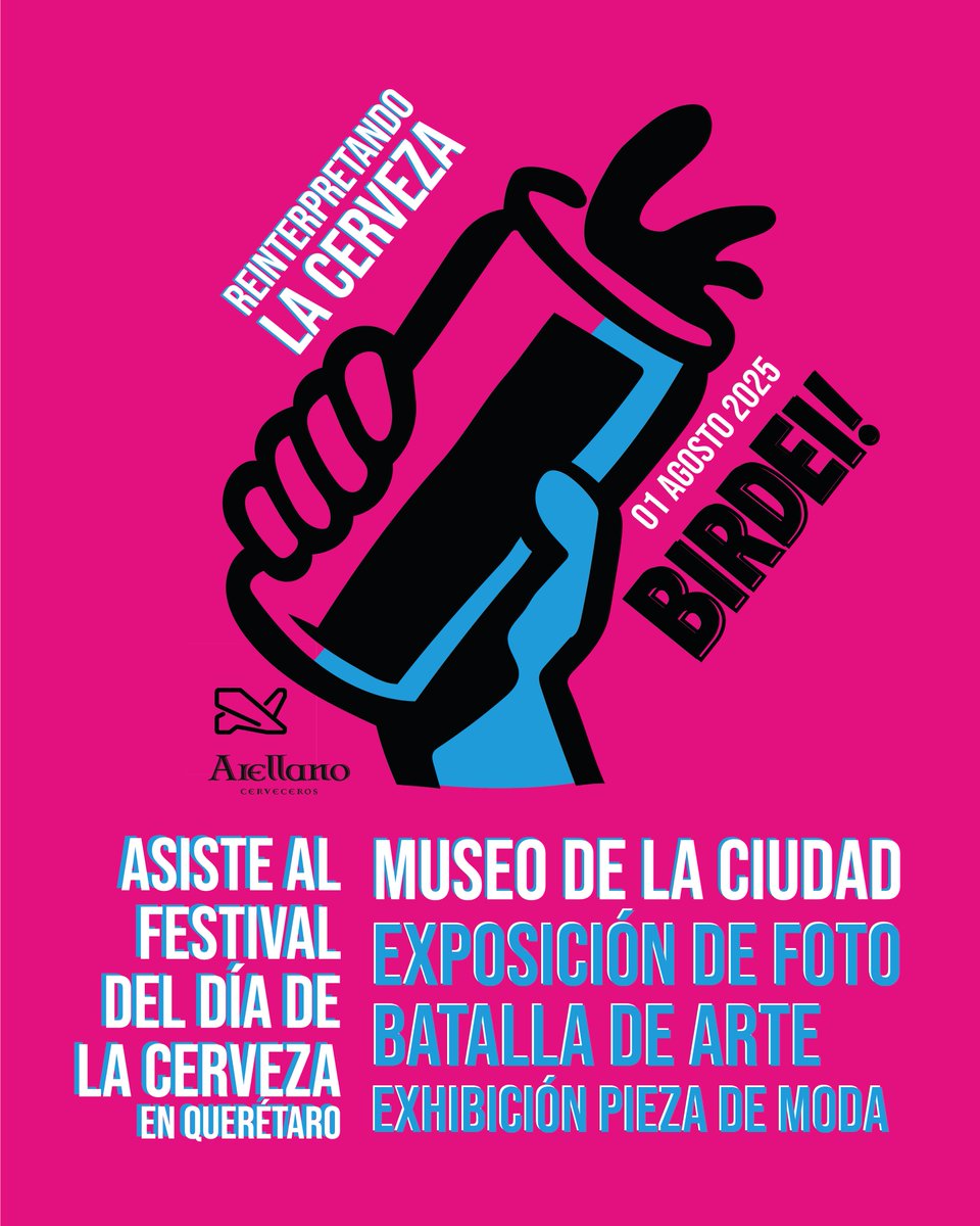 asomarte's tweet image. 🎨🍺 BIRDEI no es una fiesta... bueno: sí es una fiesta, pero de ARTE y CULTURA alrededor de una cerveza para celebrar el día de la "quitased".
Sin duda un gran evento organizado por Cerveceros Arellano, promotores, por supuesto, del CONSUMO RESPONSABLE.
asomarte.com/revista/art/10…