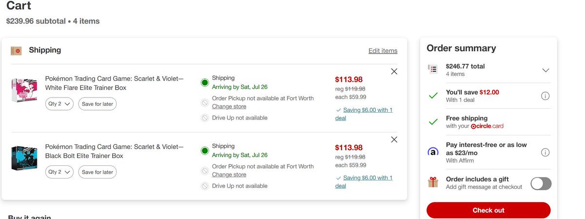ricanking6's tweet image. Target is so bad