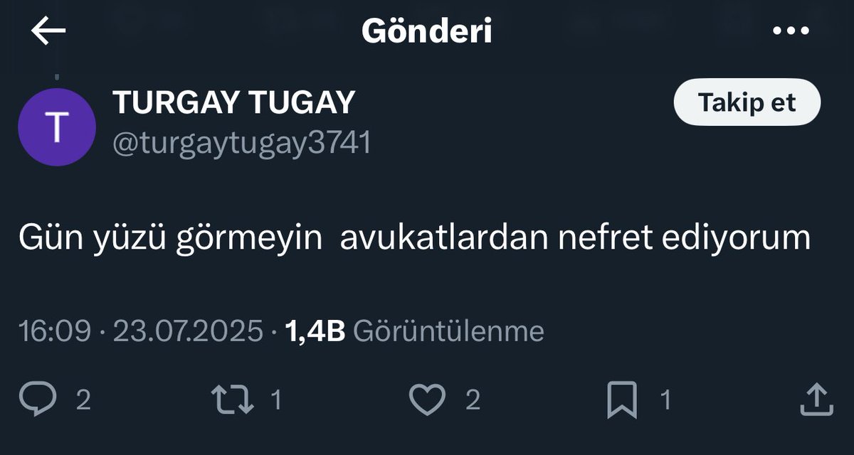 En son günyüzünü avukat olmadan önce görmüştüm turgay. Dilek hakkını boşa harcamışsın.