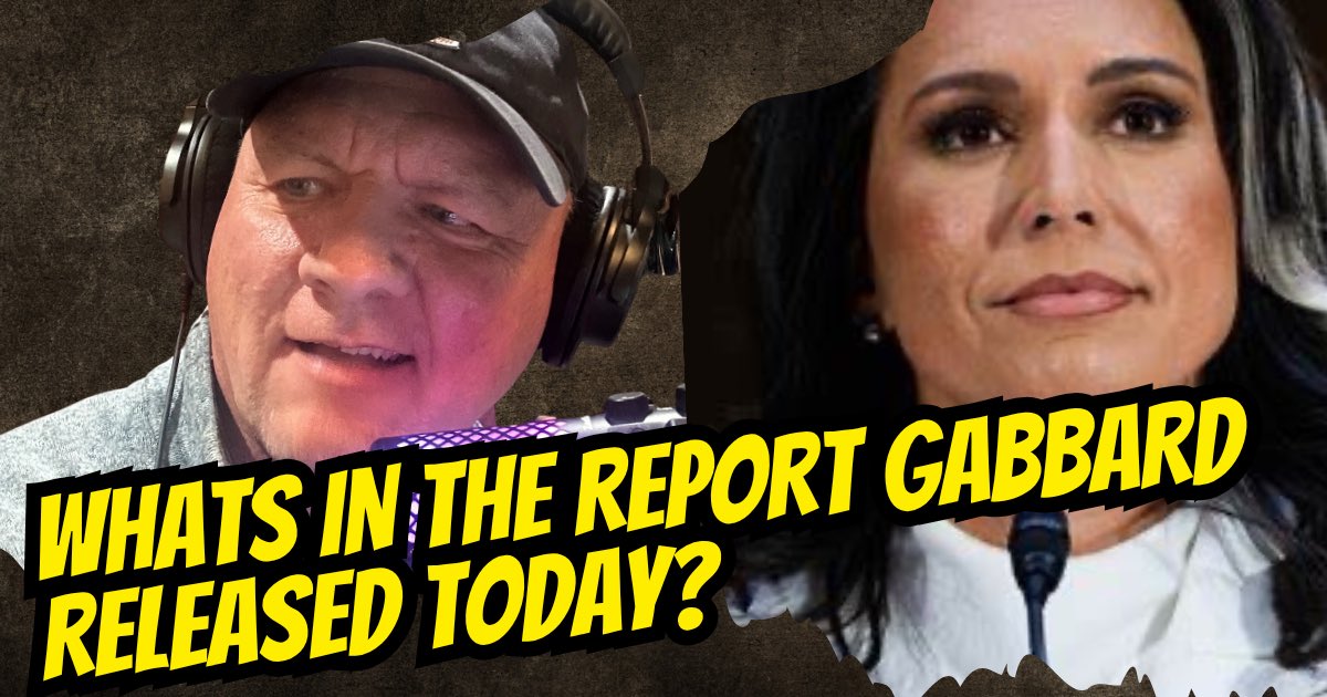 What’s In The Report Gabbard Released Today?

youtu.be/2nr0KyKzemw?si…