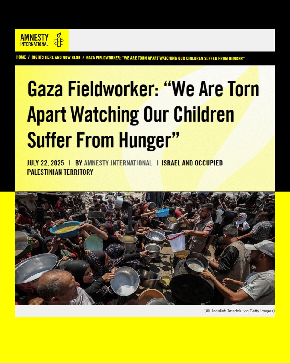 “We are walking dead, wrapped in our shrouds. We are not okay.”

Palestinians in Gaza are facing mass starvation. Tell Congress to stop arming this crisis, demand a permanent ceasefire, and help facilitate the unhindered entry and distribution of humanitarian aid to Gaza.

👉