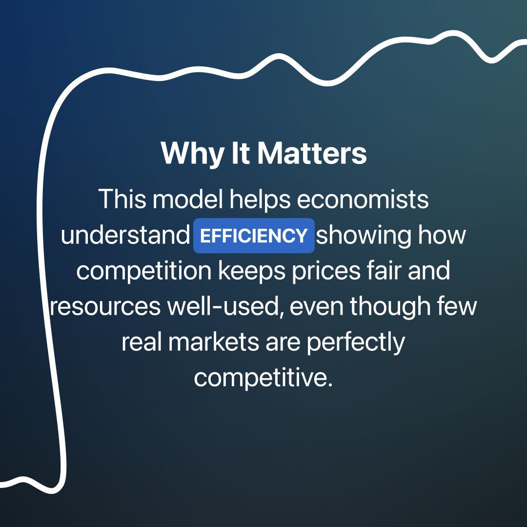 IBKR_IM's tweet image. What is Perfect Competition? It’s a market where many businesses sell identical products and no single seller can influence price. 
 
Learn more: bit.ly/ibkr-im 👇

#PerfectCompetition #MarketStructure #EconomicsBasics #FinancialEducation #InvestMentor