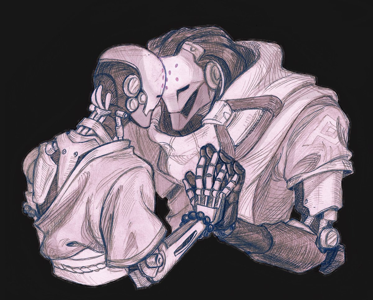 HowAmI27's tweet image. my favorite robot husbands
♡ (˘▽˘&amp;gt;ԅ( ˘⌣˘)
#Overwatch2
#ramyatta
