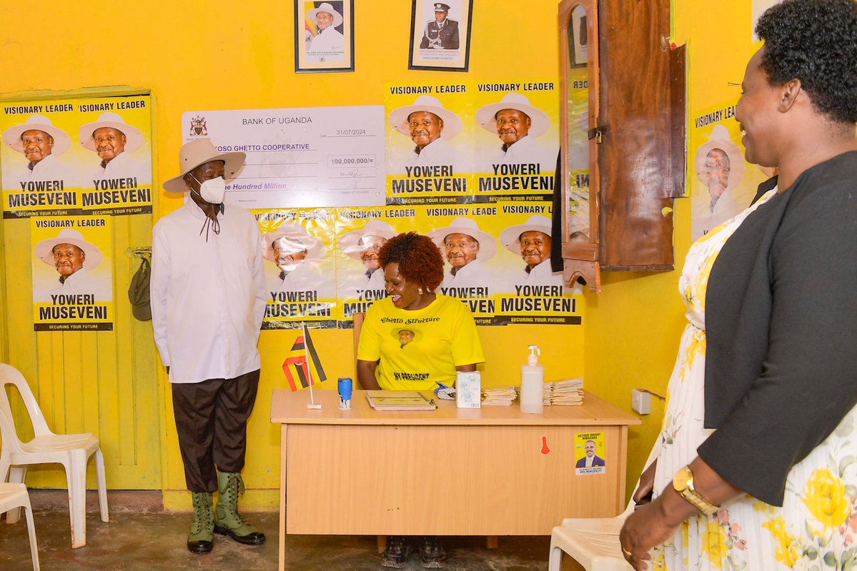 MpKazo2026's tweet image. Good morning from Baby face, fountain of honor, National Chairman @NRMOnline ,our flag bearer. Gen @KagutaMuseveni