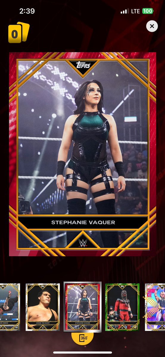 ChrisLeeHawley's tweet image. @Steph_Vaquer pulled an awesome card #ToppsSlam
