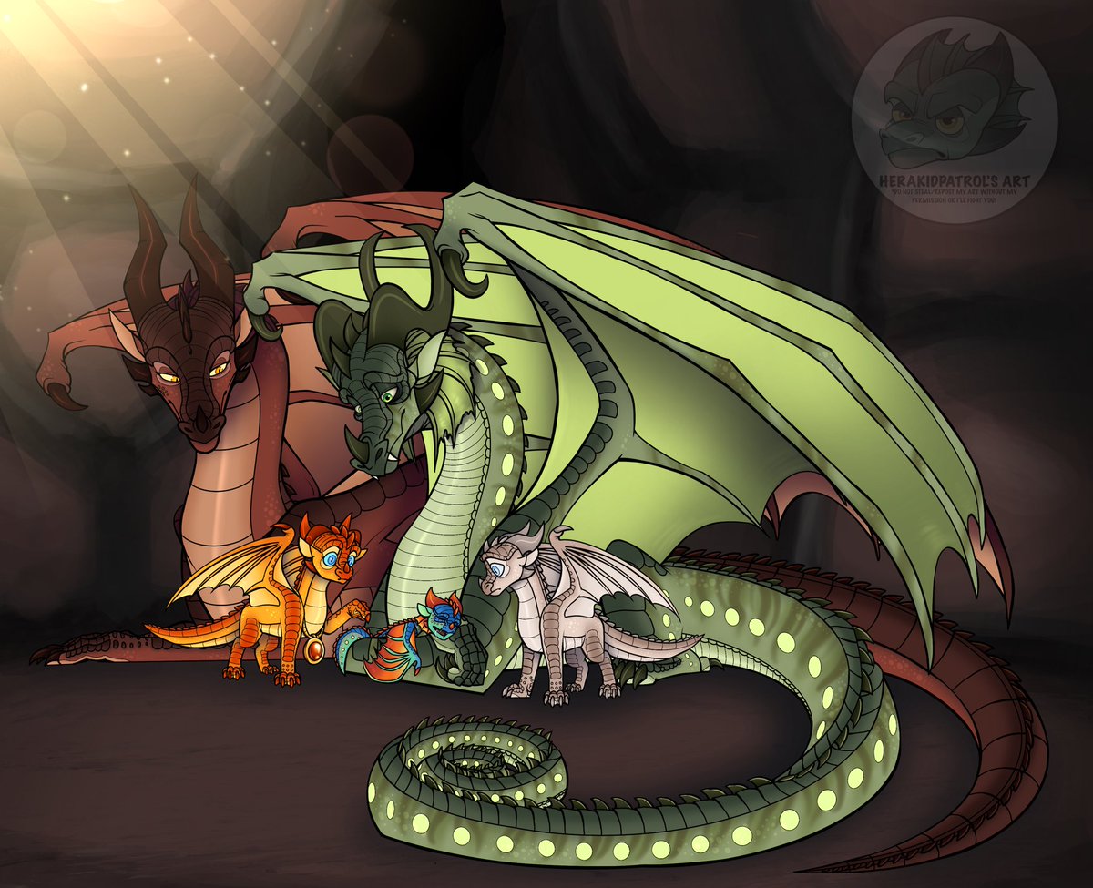 Chameleon AU- 2025 redrawn.

#WingsofFire #WoF