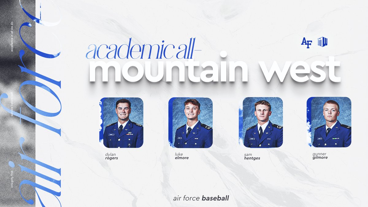 AF_Baseball's tweet image. The Birds place 4⃣ on the Spring Academic All-Mountain West team!
Read more - tinyurl.com/3smzn87j
#FlyFightWin #AmericasTeam🇺🇸