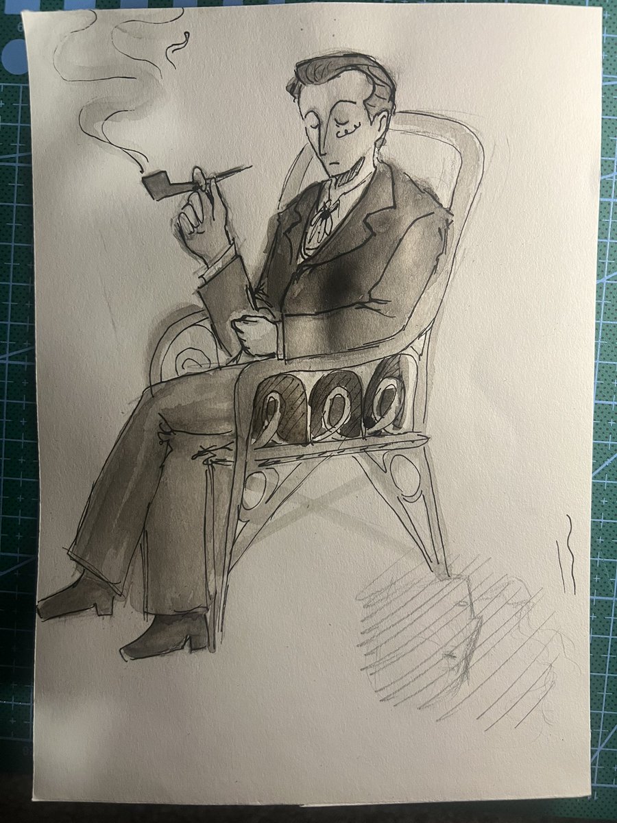 VampyricLykoi's tweet image. i’m caving because i want criticism #sherlocktwt how do i improve my sherlock holmes