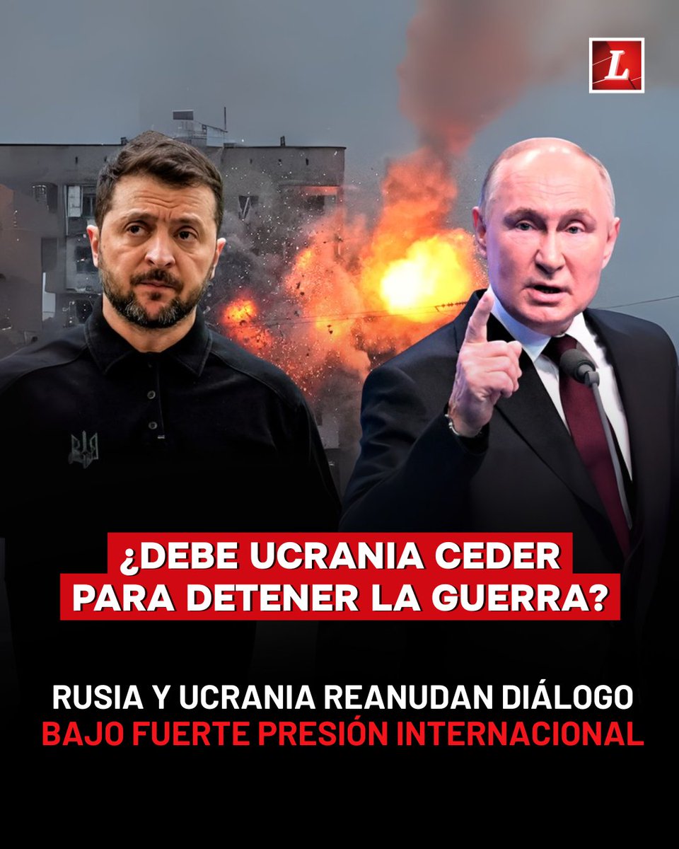 #Internacional | 🤝⚔️ | ¡Rusia y Ucrania reanudan diálogo en Estambul bajo fuerte presión internacional!
Comenzó la tercera ronda de negociaciones de paz, pero el Kremlin ya advierte: “Será muy complicado”. Mientras Trump impone un plazo de 50 días, Ucrania rechaza cualquier
