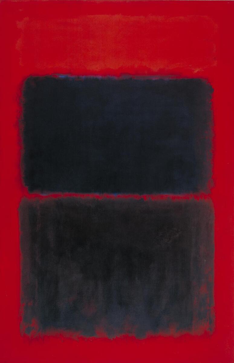 Light Red Over Black #artbots #rothko